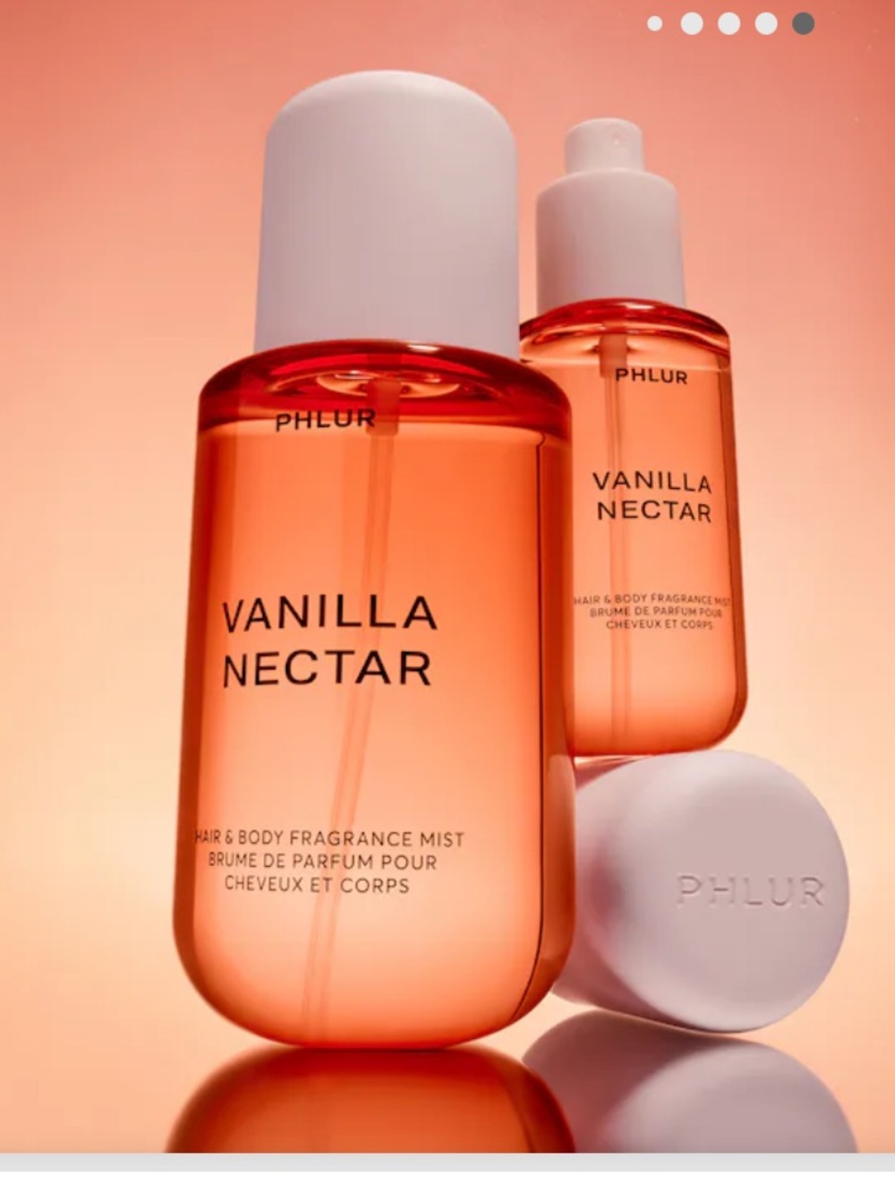 PHLUR Vanilla Nectar Body & Hair Fragrance Mist